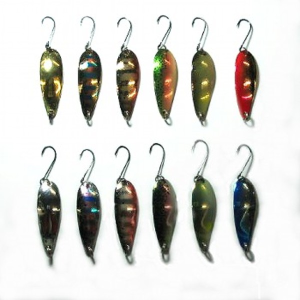 T-CUSTOM フラワースプーン 4g 12枚セット   ルアーセット