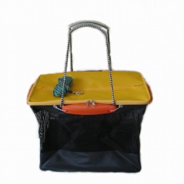 T-CUSTOM 活魚メッシュバケツDX   活かしクーラー･スカリ