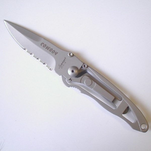 ノーブランド カーボウイA 半波刃 GK-25 フォールディングナイフ