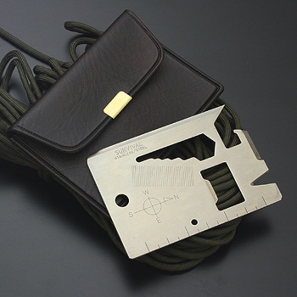 TSUGE(柘植) ライフツール ブラックケース KT-608 カード型ツールナイフ