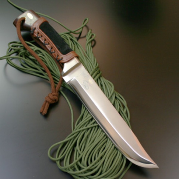 TSUGE(柘植) アンカライトナイフ (山人刀) 片刃 大 TG-5 シースナイフ
