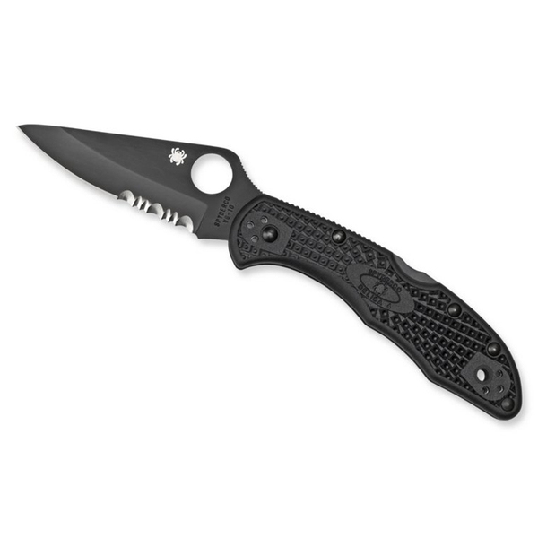 Spyderco(スパイダルコ) Spyderco スパイダルコ デリカ 4 チタンコーティング (半波刃)   フォールディングナイフ