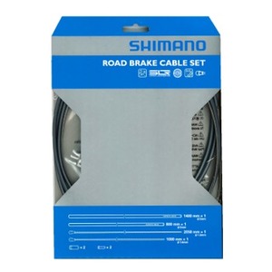 シマノ(SHIMANO/サイクル) ＰＴＦＥ ロード用ブレーキケーブルセット ハイテクグレー Y-80098018