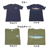 R.L WINSTONROD.CO ワールドトラウトTシャツ 3P2K01 半袖Tシャツ(メンズ)