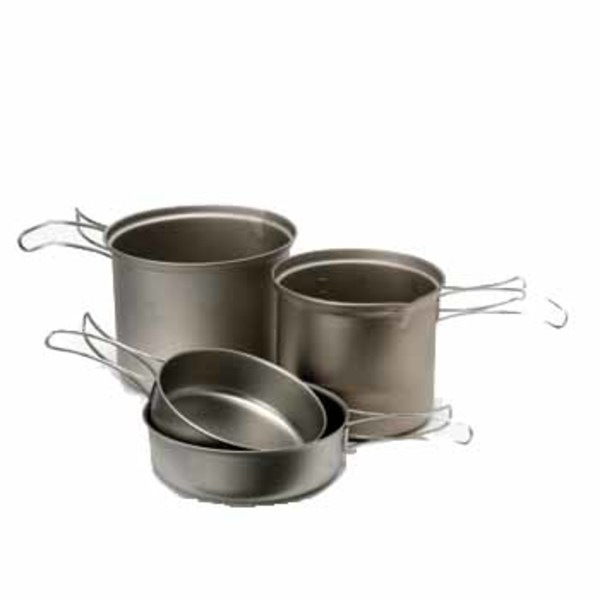 EPI(イーピーアイ) バックパッカーズクッカー セット T-8007 チタン製ソロクッカーセット