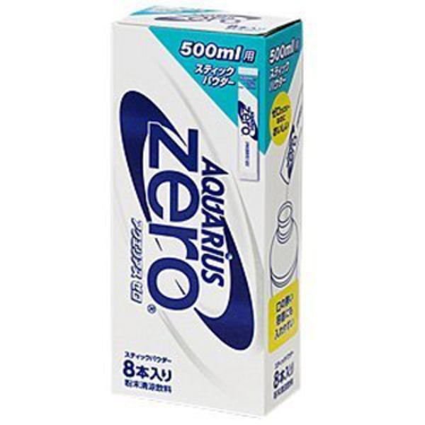 コカ･コーラ(Coca Cola) アクエリアスゼロ スティックパウダー 8本入×6箱   粉末飲料