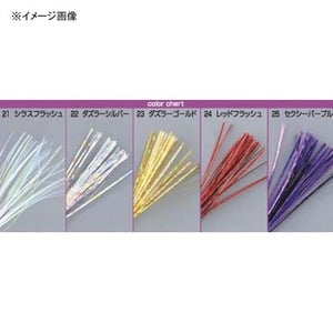 カツイチ(KATSUICHI) フラッシュファイバー F-II 約30cm 24(レッドフラッシュ)