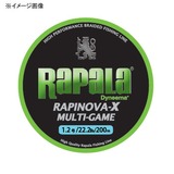 Rapala(ラパラ) ラピノヴァ･エックス マルチゲーム 200m RLX200M08LG オールラウンドPEライン