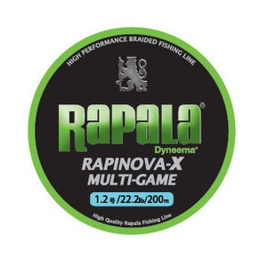 Rapala(ラパラ) ラピノヴァ･エックス マルチゲーム 200m RLX200M12LG
