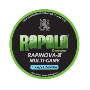 Rapala(ラパラ) ラピノヴァ･エックス マルチゲーム 200m RLX200M12LG オールラウンドPEライン
