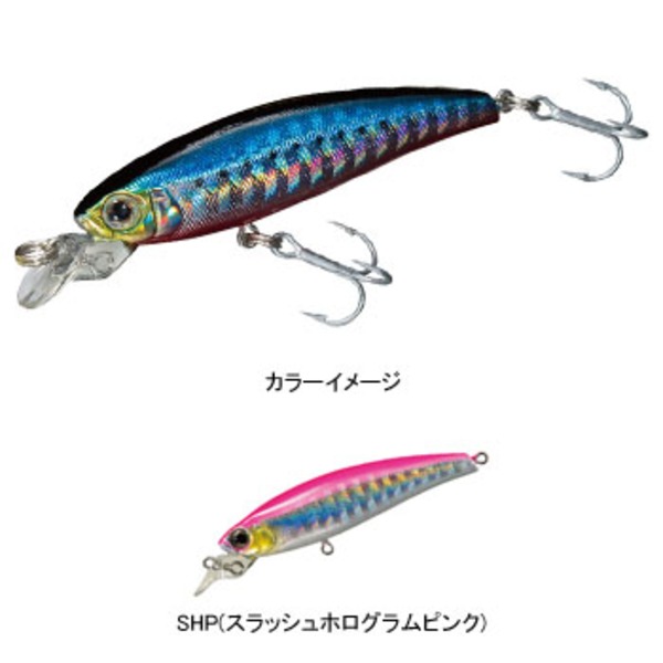 デュエル(DUEL) エバミノー F413-SHP ミノー(リップ付き)