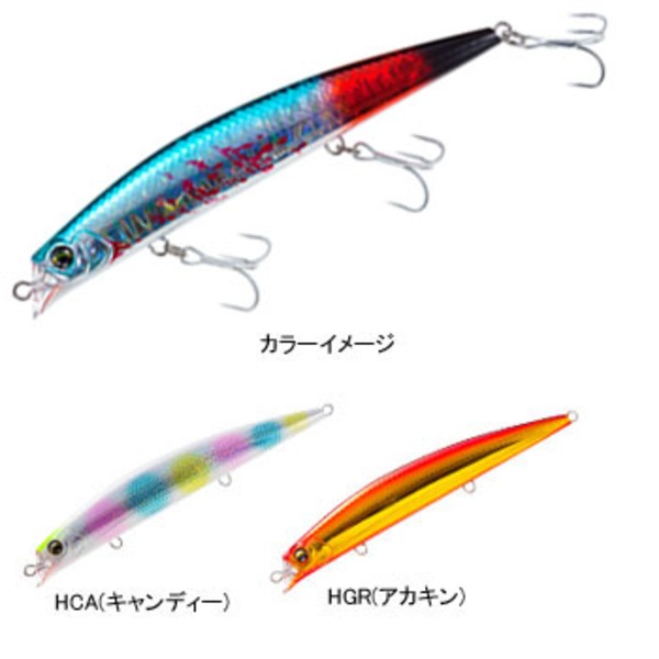 デュエル(DUEL) ハードコア リップレスミノー 120F F943-HGR ミノー(リップレス)