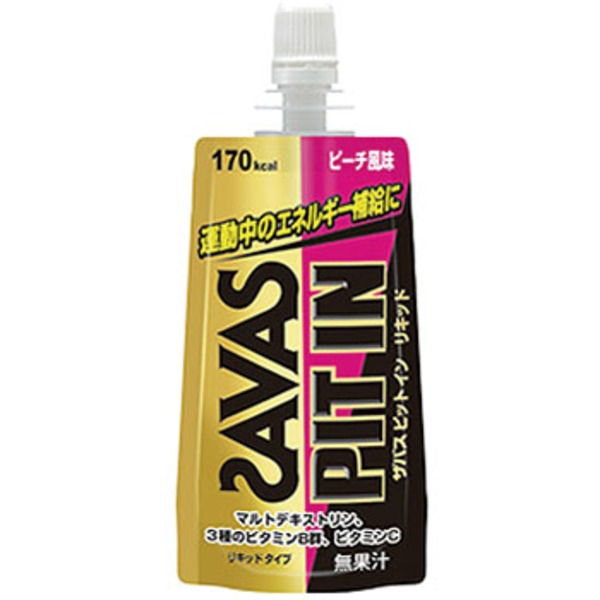 明治(SAVAS) ザバス ピットインリキッドピーチ風味 CZ5241 バランス栄養食