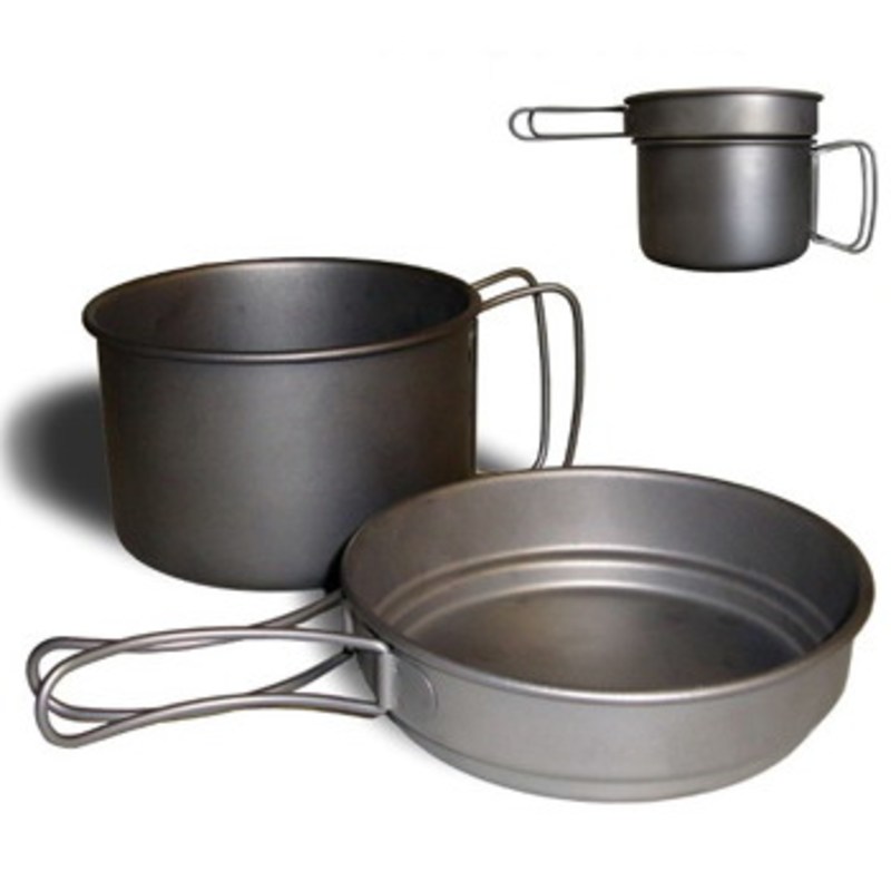 最新コレックション 新品 VARGO チタニウム Ti-ボイラー 900ml+400ml 1