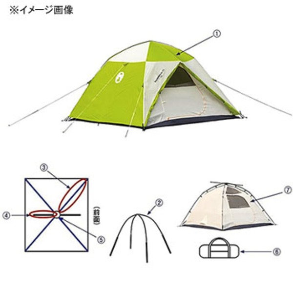 Coleman(コールマン) 【パーツ】 170T16706J No.6 キャリーバッグ 170T16706J パーツ&メンテナンス用品