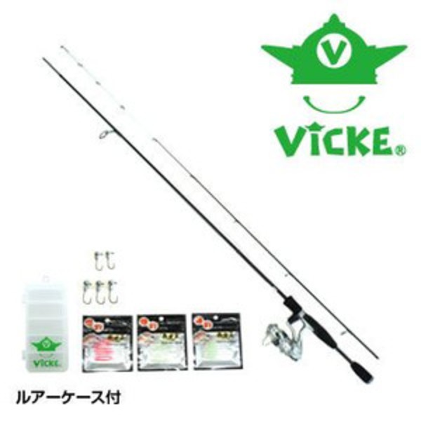 Vicke(ヴィッケ) 五目釣り万能ルアーセット VRFS-1 7フィート～8フィート未満