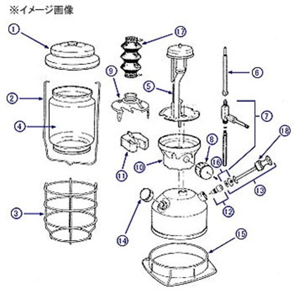 Coleman(コールマン) 【パーツ】 No.15 ランタンベース 20001031 ランタンスタンド&ハンガー