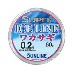 サンライン(SUNLINE) スーパーアイスライン ワカサギ 60m 60040990 ワカサギ用ライン