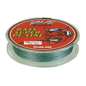 サンライン(SUNLINE) バススーパーPEライン 70m 60091190 ブラックバス用PEライン