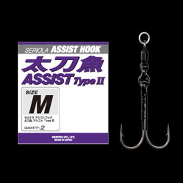 バリバス(VARIVAS) バリバス セリオラ アシストフック 太刀魚アシスト タイプ2   ジグ用アシストフック