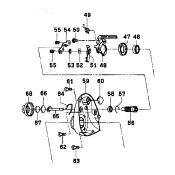 ダイワ(Daiwa) パーツ:STEEZ 100SHL ピニオン NO.056 154567 マグブレーキ用その他パーツ