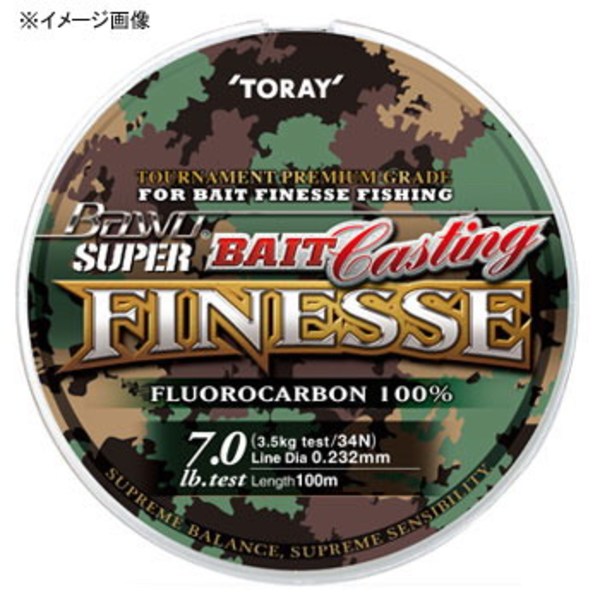 東レモノフィラメント(TORAY) バウオ ベイトキャスティングフィネス 100m S78L ブラックバス用フロロライン