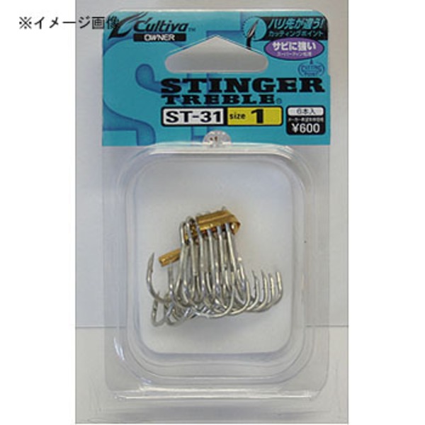 オーナー針 スティンガートリプル ST-31 11518 トリプルフック