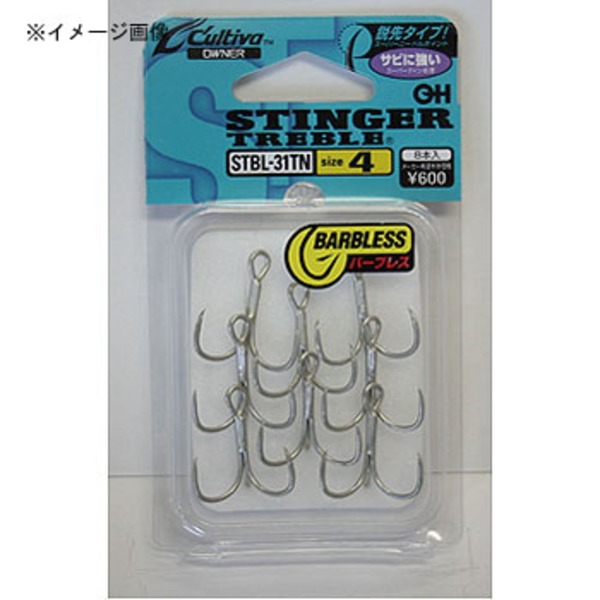 オーナー針 スティンガートリプルバーブレス STBL-31TN 11628 トリプルフック