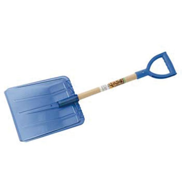 エーワン ポリカーボネイト車載 角スコップ No.23005 簡易スパイク､滑り止めバンド