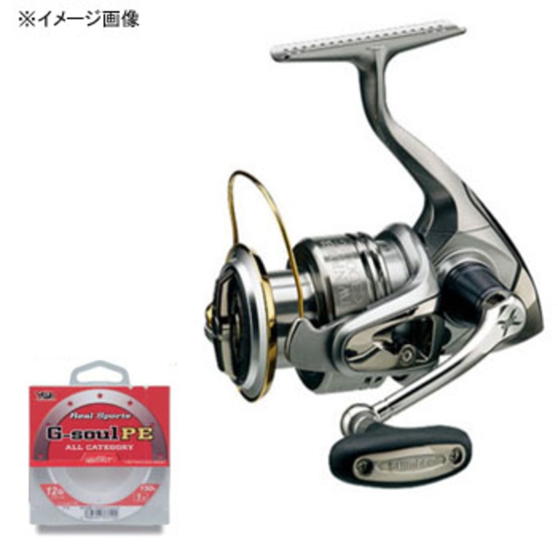 シマノ(SHIMANO) 11ツインパワー C3000HG&RealSports G-soul PE 100m
