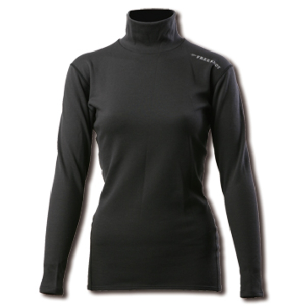 フリーノット(FREE KNOT) ハヤブサ フリーノット レイヤーテックモックネックシャツEXP厚手 Women’s Y1614W アンダーシャツ