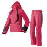 ロゴス(LOGOS) 透湿レインスーツ･セージ 33710414 レインスーツ上下(レディース)