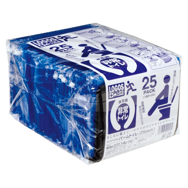 ロゴスライフライン(LOGOS LIFE LINE)  パームトイレ(25pcs) 82100409 仮設トイレ･簡易トイレ