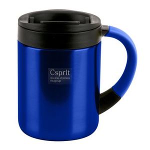 キャプテンスタッグ(CAPTAIN STAG) シーエスプリ ダブルステンレスマグカップ ２８０ｍｌ ブルー M-5364