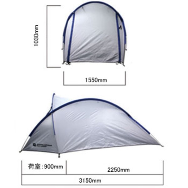 DOD(ディーオーディー) ドームテント COCOON DCT-01 ツーリング&バックパッカー