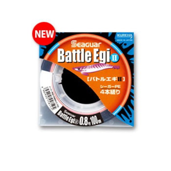 クレハ(KUREHA) シーガー バトルエギII 100m BE21000.8 エギング用PEライン