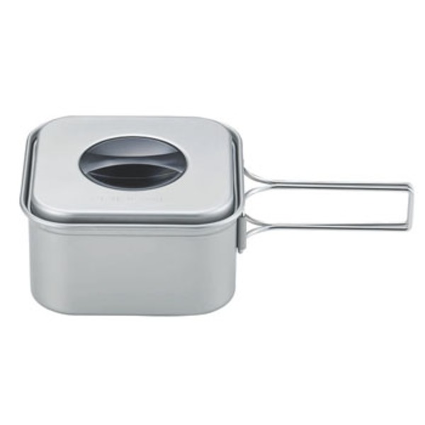 ユニフレーム(UNIFLAME) 山クッカー角型 1 667712 アルミ製ソロクッカーセット