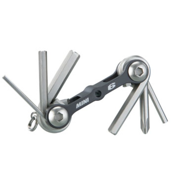 TOPEAK(トピーク) ミニ 6 ツール/レンチ/ドライバー/サイクル/自転車 TOL21600 携帯型マルチツール