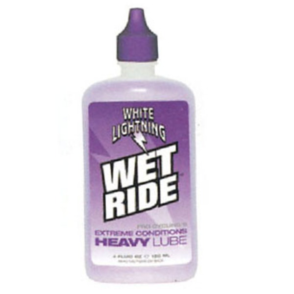 WHITE LIGHTNING(ホワイトライトニング)  ウエット ライド ヘビー ルーブ 4oz TOS08800 チェーン･ギアオイル(潤滑剤)