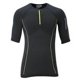 SALOMON(サロモン) エクゾ モーション 3/4 ジップTEE メンズ L12909100 サポーター･サポートギア(メンズ)