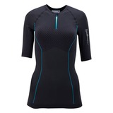 SALOMON(サロモン) エクゾ モーション 1/2 ジップTEE ウィメンズ L12909500 半袖アンダーウェア(レディース)