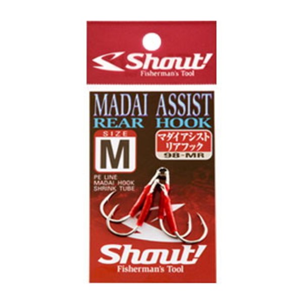 シャウト(Shout!) マダイアシストリアフック 98-MR ジグ用アシストフック