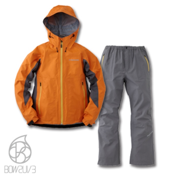 フリーノット(FREE KNOT) ハヤブサ フリーノット BOWSUI(ボウスイ)/3 レイヤードスーツ Y6207A フィッシングレインウェア(上下)