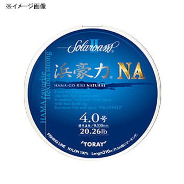 東レモノフィラメント(TORAY) ソラロームII 浜豪力 NA 310m A75L ブラックバス用ナイロンライン