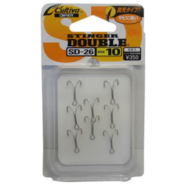 オーナー針 OHダブルフック26 SD-26 11577 ダブルフック