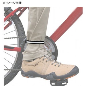 キャプテンスタッグ(CAPTAIN STAG) オッフル ズボンクリップ(反射付/2本組) Y-4697 自転車用ズボンバンド