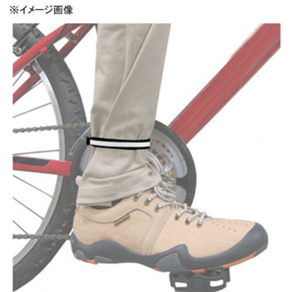 キャプテンスタッグ(CAPTAIN STAG) オッフル ズボンクリップ(反射付/2本組) Y-4697 ズボンバンド