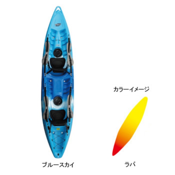 フィールフリー ニュージェミニ   シットオントップカヌー