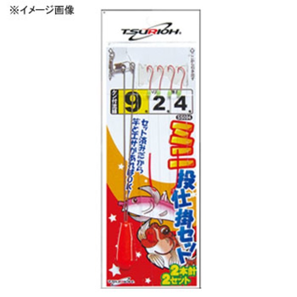 釣王(TSURIOH) ミニ投仕掛セット SS004 仕掛け