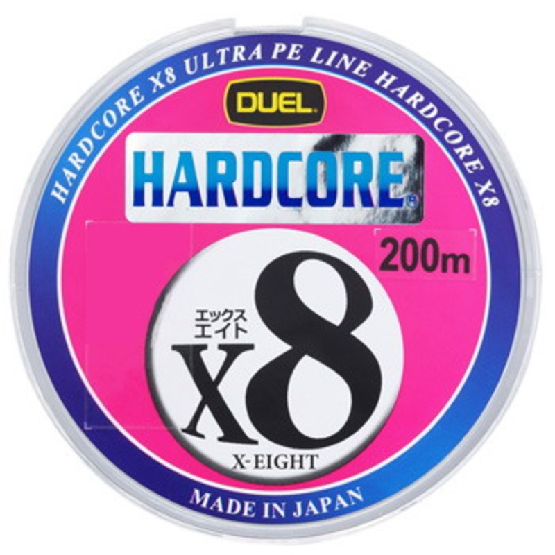 デュエル(DUEL) HARDCORE X8(ハードコア エックスエイト) 200m H3261